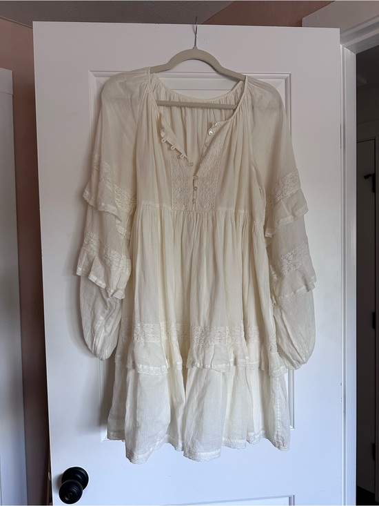 Spell Dresses & Skirts - Spell cream mini dress, size S